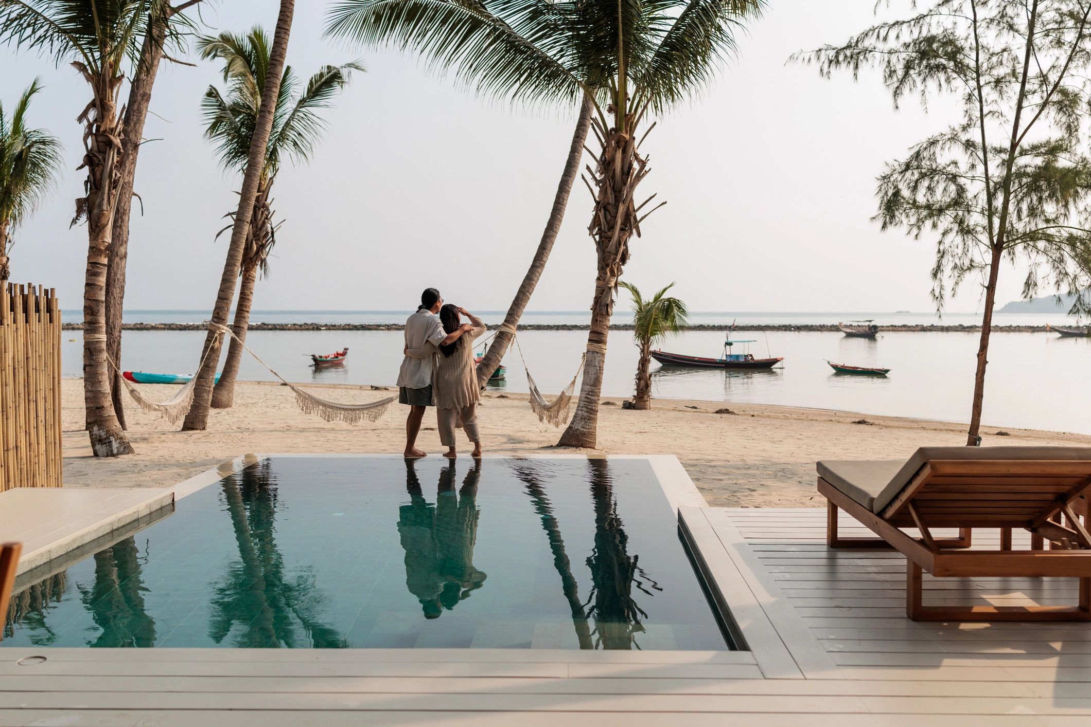 honeymoon beach getaway